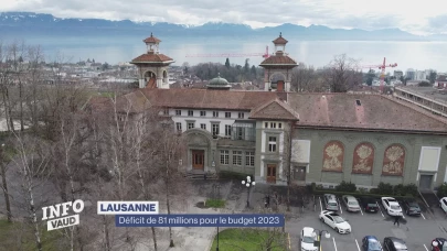 Lausanne: déficit de 81 millions pour le budget 2023