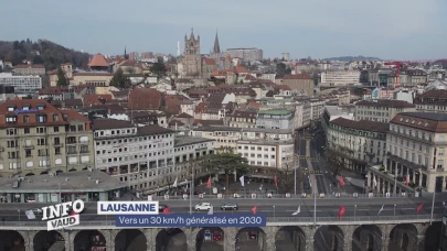 Vers un 30 km/h généralisé en 2030 à Lausanne