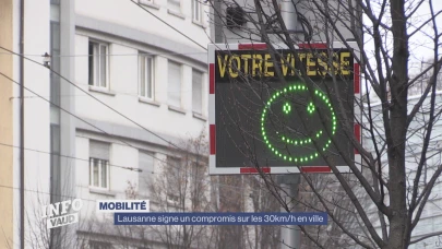 A Lausanne, un compromis "inédit" sur les 30 km/h en ville