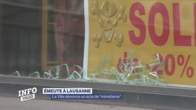 Emeute à Lausanne, la Ville dénonce des actes de "mimétisme"