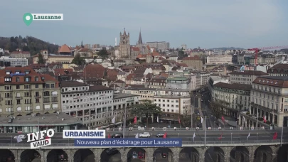 La Ville de Lausanne dévoile son nouveau plan lumière