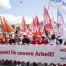 10'000 travailleurs du bâtiment manifestent à Lausanne et Zurich