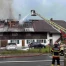 Personnes évacuées après l’incendie d’un locatif à Courgevaux (FR)