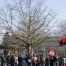 Manifestation d'une septantaine à l'UNIL contre la hausse des taxes