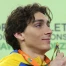 Armand Duplantis au City Event d'Athletissima le 20 août