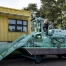 La faucardeuse zurichoise Seekuh reprend du service à Morges
