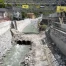 Faille des Fios à Anniviers (VS) s'agrandit : Chippis détruit un pont