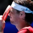 taper des balles avec Taylor Fritz à Genève pendant le Geneva Open