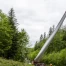 Transport des pales du parc éolien Sur Grati dans le Jura vaudois