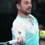 Stan Wawrinka face à Sebastian Baez au 1er tour de l'ATP 250 à Genève