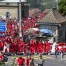 Une marée rouge a marché à Berne pour soutenir le FC Bienne