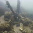Pieux d'un pont romain du IVe siècle découverts dans l'Aar à Soleure