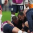 Jordan Henderson blessé en célébrant la victoire face au Mexique