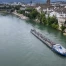 Rhin : niveau d’eau très bas, navigation marchande presque impossible