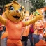 Grand cortège de fans de foot néerlandais à Zurich
