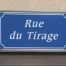 Autour d'un nom - Bulle - Rue du Tirage