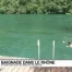 La baignade dans le Rhône n'est pas sans danger