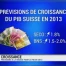 Prévisions à la hausse pour le PIB en 2013