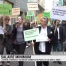 L'Union syndicale vaudoise manifeste pour le salaire minimum