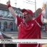 Supporters en liesse après la victoire de la Suisse