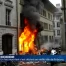 Incendie à la Grande Rue en plein coeur de Fribourg
