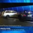 Premier accident sur le pont de la Poya à Fribourg.