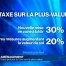 LAT : le Conseil d'Etat précise la taxe sur la plus-value.