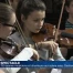 130 jeunes musiciens et chanteurs sur scène avec Gaëtan