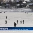 Le lac de Joux est gelé, les visiteurs affluent
