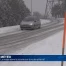 La neige sème la zizanie sur la route et le rail