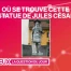 Où se trouve cette statue de Jules César ?