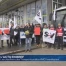 Manifestation des chauffeurs  des Transports publics VMCV