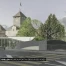 Chillon : Nouveau pont au dessus des voies