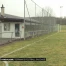 Terrain de football saccagé