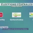 Les campagnes sont lancées pour les Fédérales !