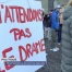 Manifestations devant les députés