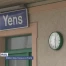 Premier coup de pioche pour la gare de Yens