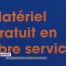 Du matériel en libre-service à Lausanne