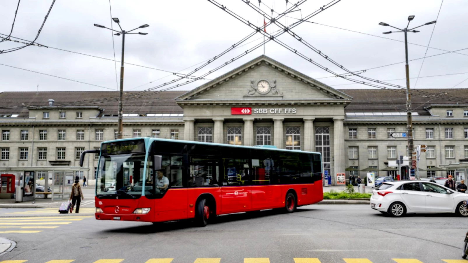 Bienne: 2,3 km de lignes pour électrifier les bus à Champs-de-Boujean