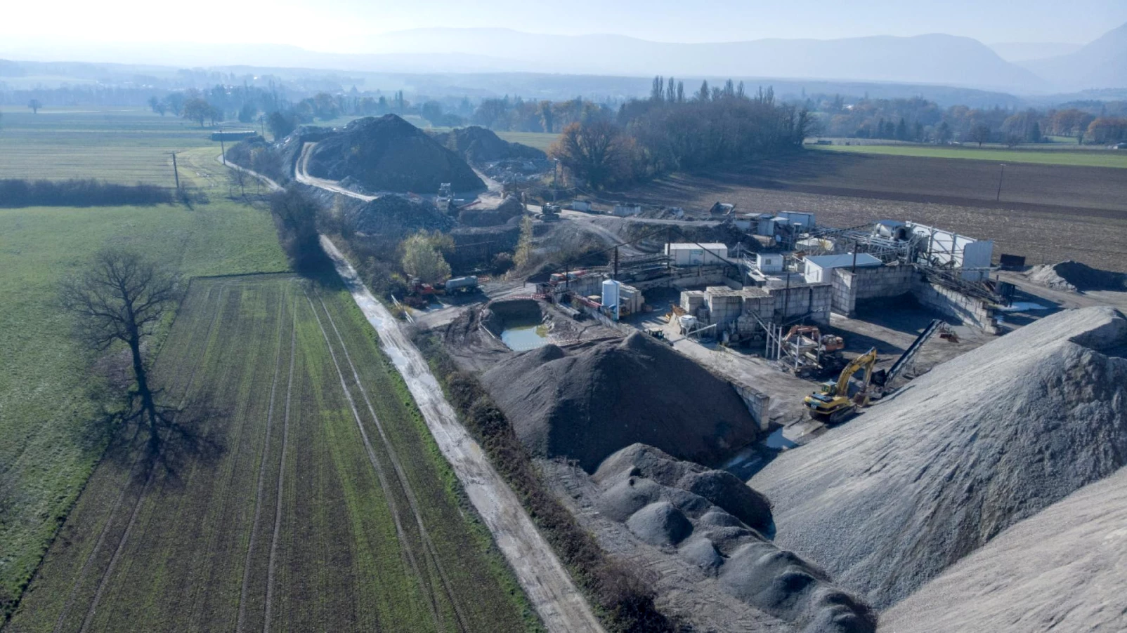 La sablière du Cannelet à Avusy pas encore évacuée, plainte du DT