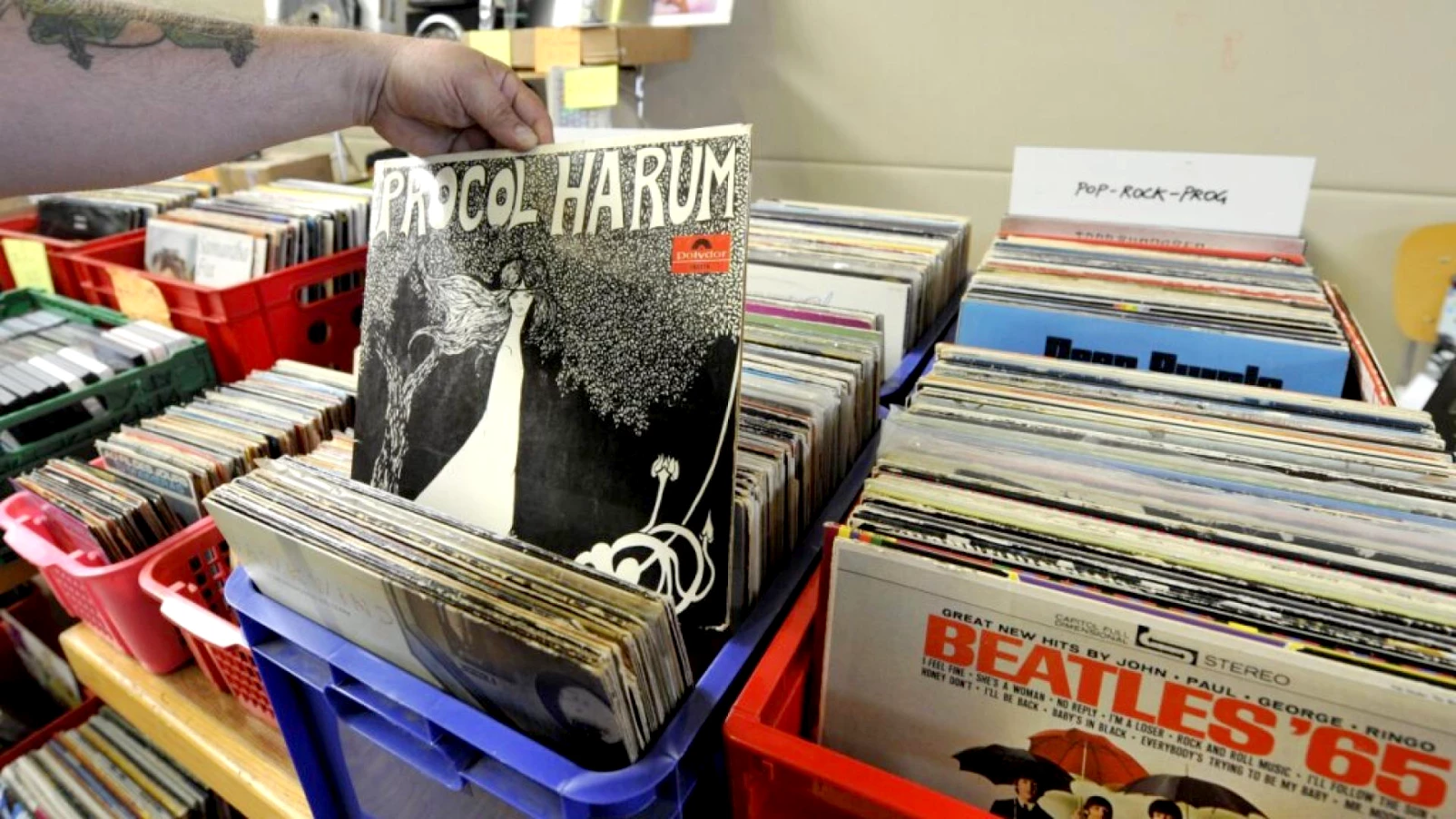 7e foire aux vinyles de Bulle (FR) ce dimanche, 10h–17h