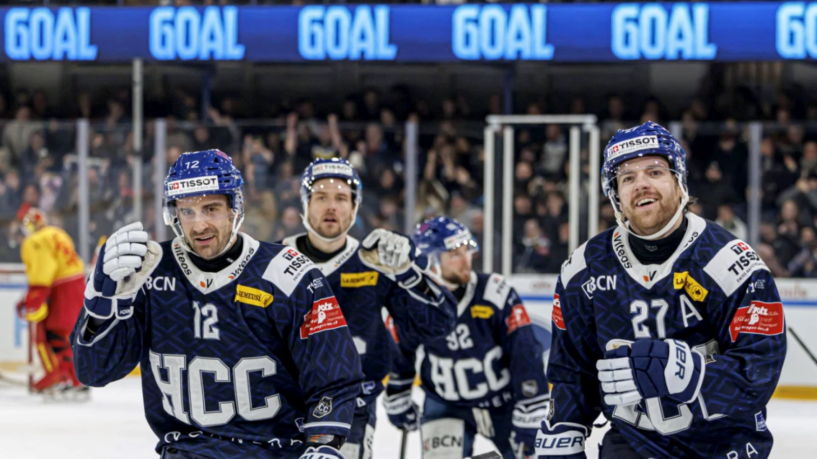 Le HCC bat Sierre 5-4 en prolongation et conserve la National Cup