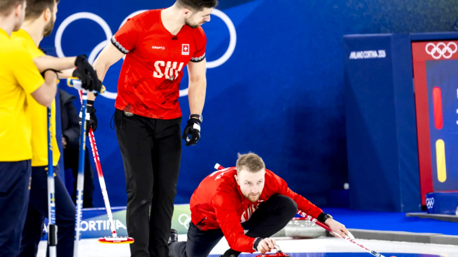 Curleurs suisses sans-faute : six victoires en six matchs à Cortina