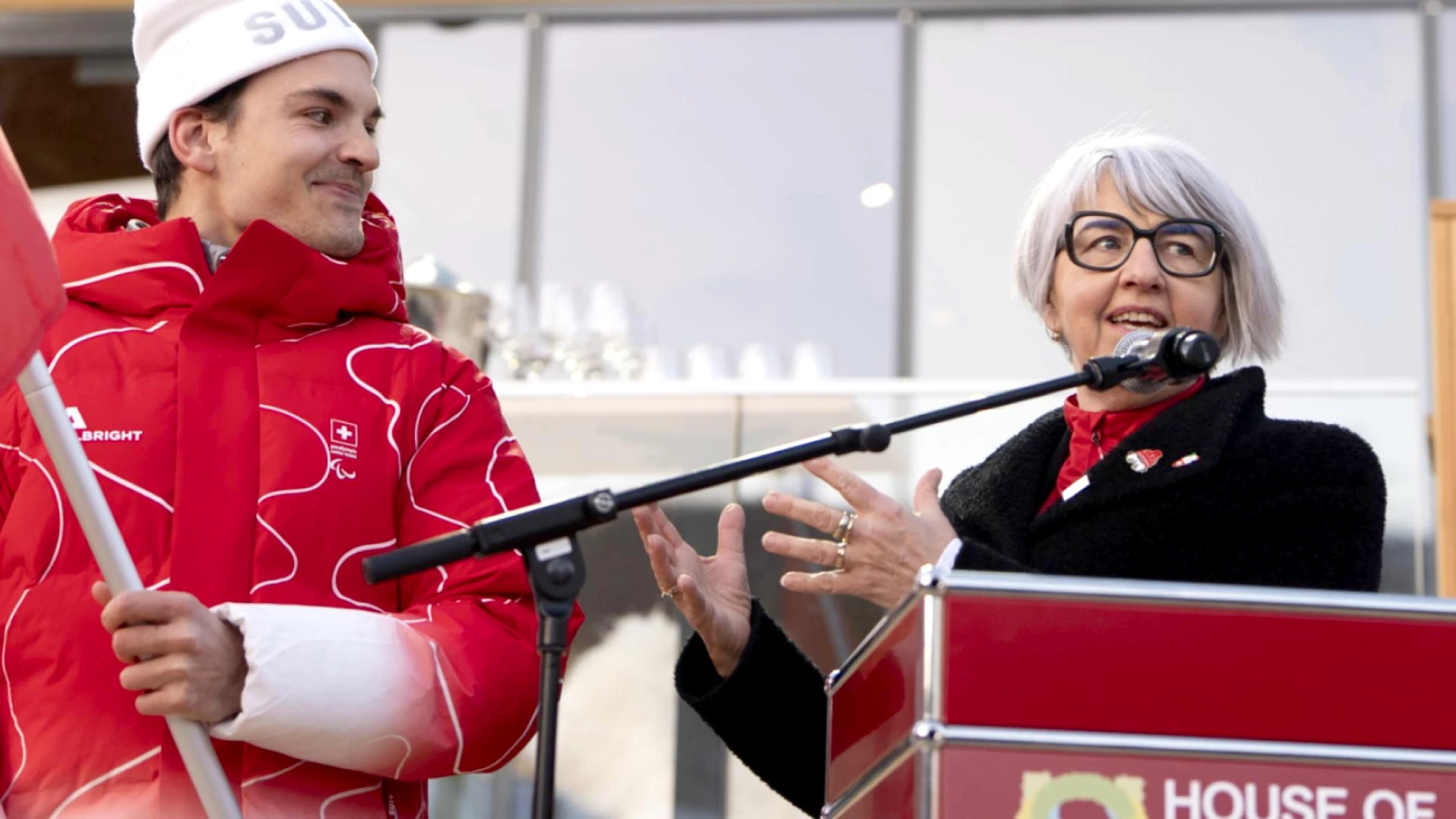 Baume-Schneider à Cortina pour soutenir les athlètes paralympiques