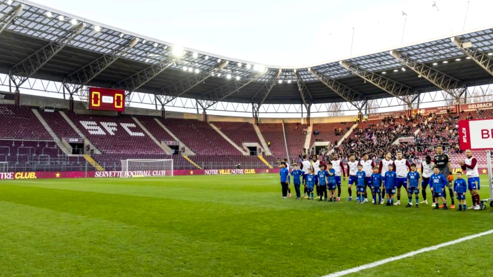Servette privé de la tribune nord au stade de Genève : le club réagit