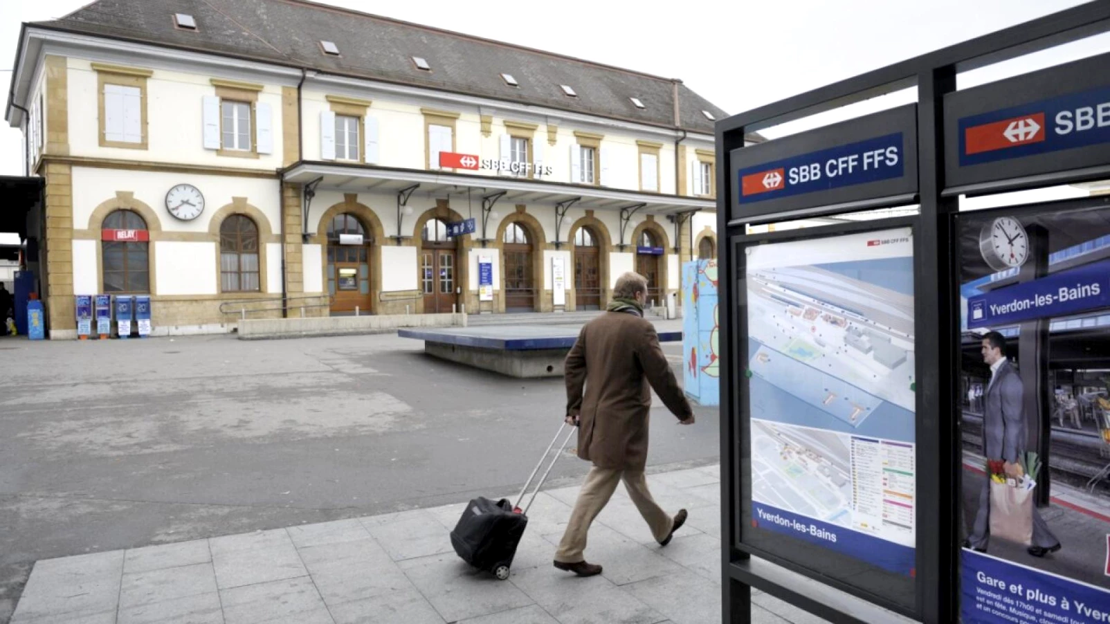 Trains remplacés par des bus ce week-end entre Yverdon et Cossonay