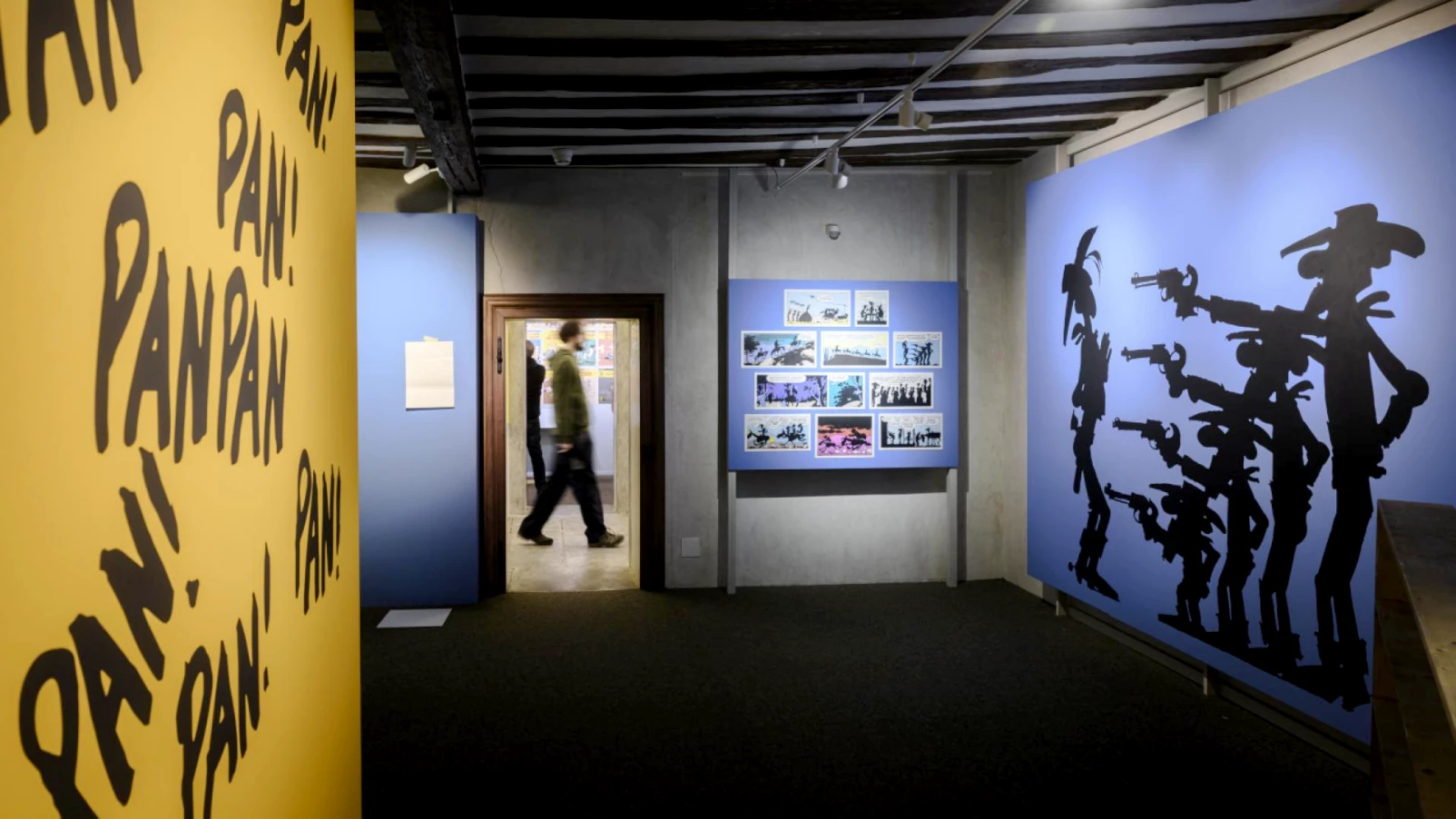 Exposition Lucky Luke au château de St-Maurice : huit mois à découvrir