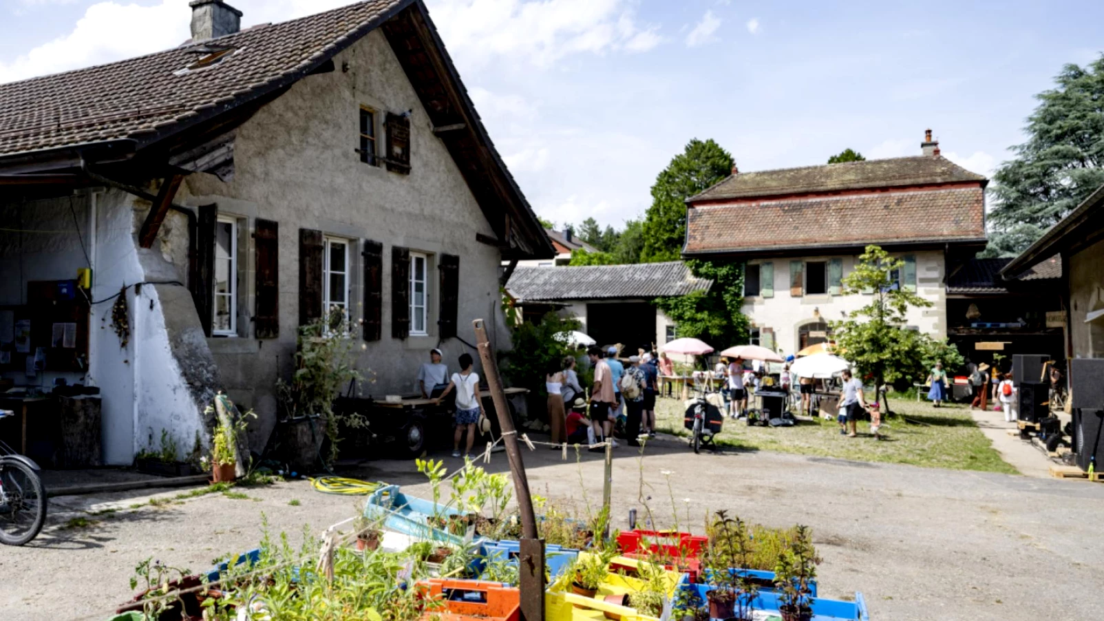 Festival paysan à la ferme de Bassenges (EPFL, Écublens)