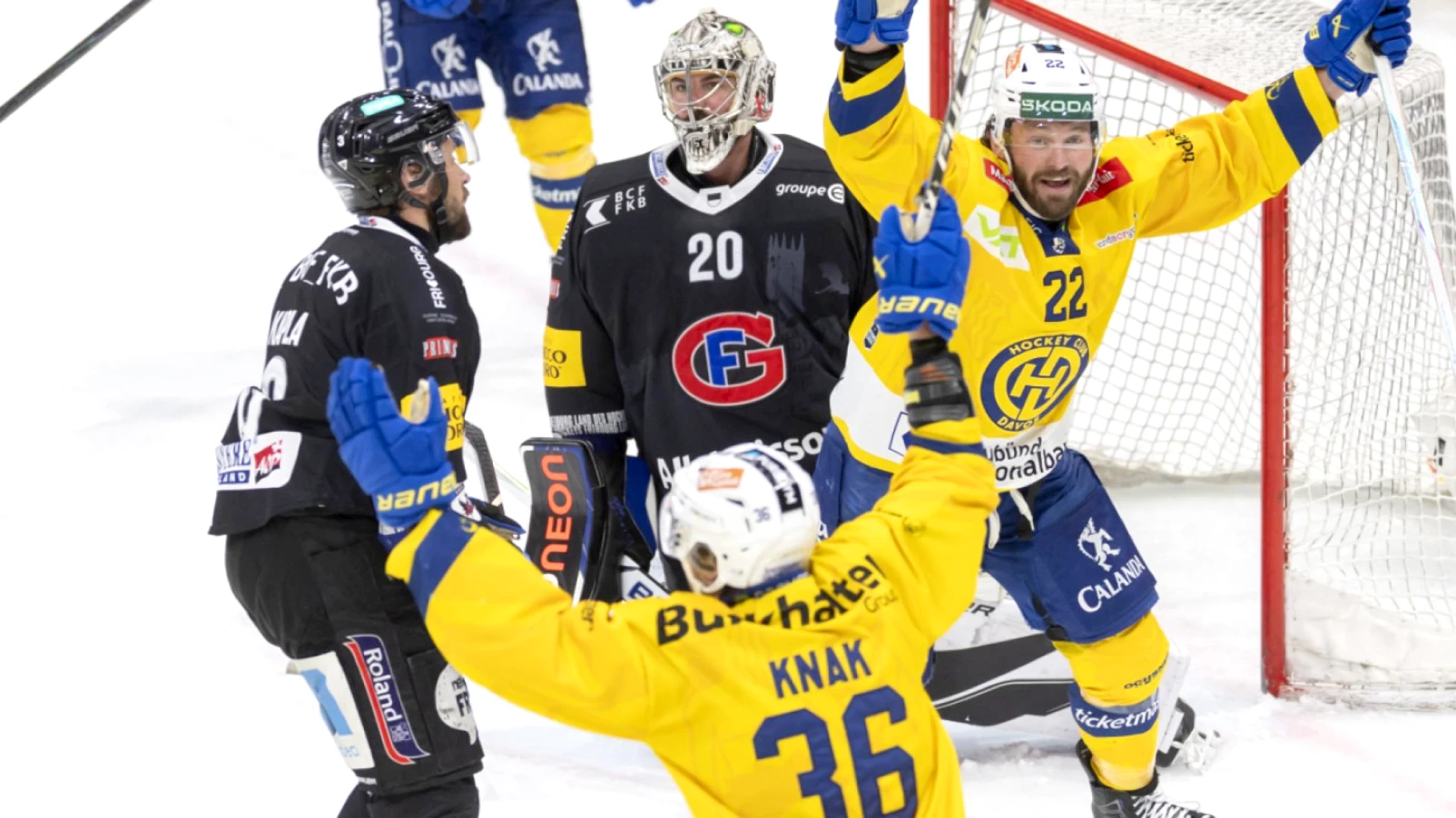 Davos s'impose 3-1 à Fribourg et égalise en finale des play-off