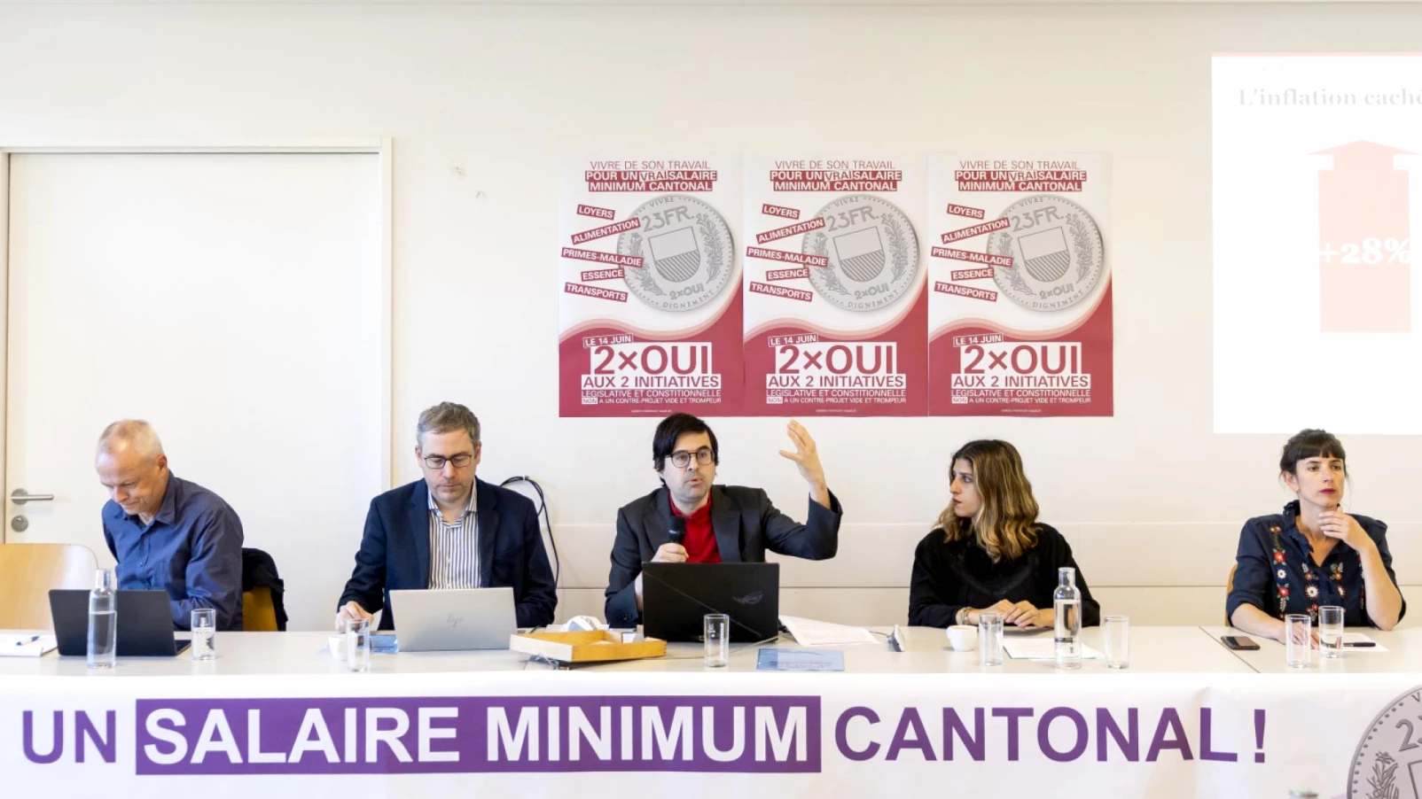 Salaire minimum vaudois : les partisans lancent leur campagne à 23 fr.